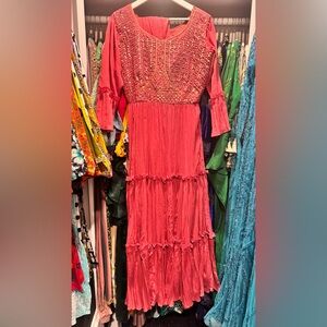 Elegant Indian Maxi Dress